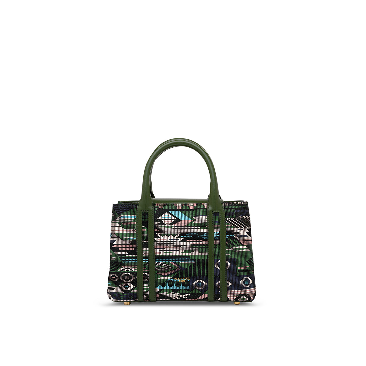 Ms Chosen in Woven Leaf NATIVE DUBAI