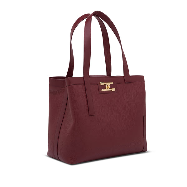 Amara Tote in Cremisi