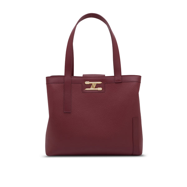 Amara Tote in Cremisi