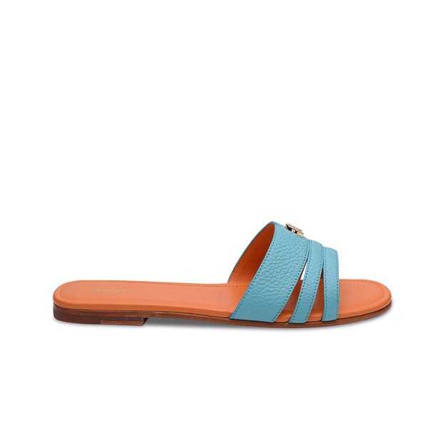 SF with straps in Turquoise & Orange