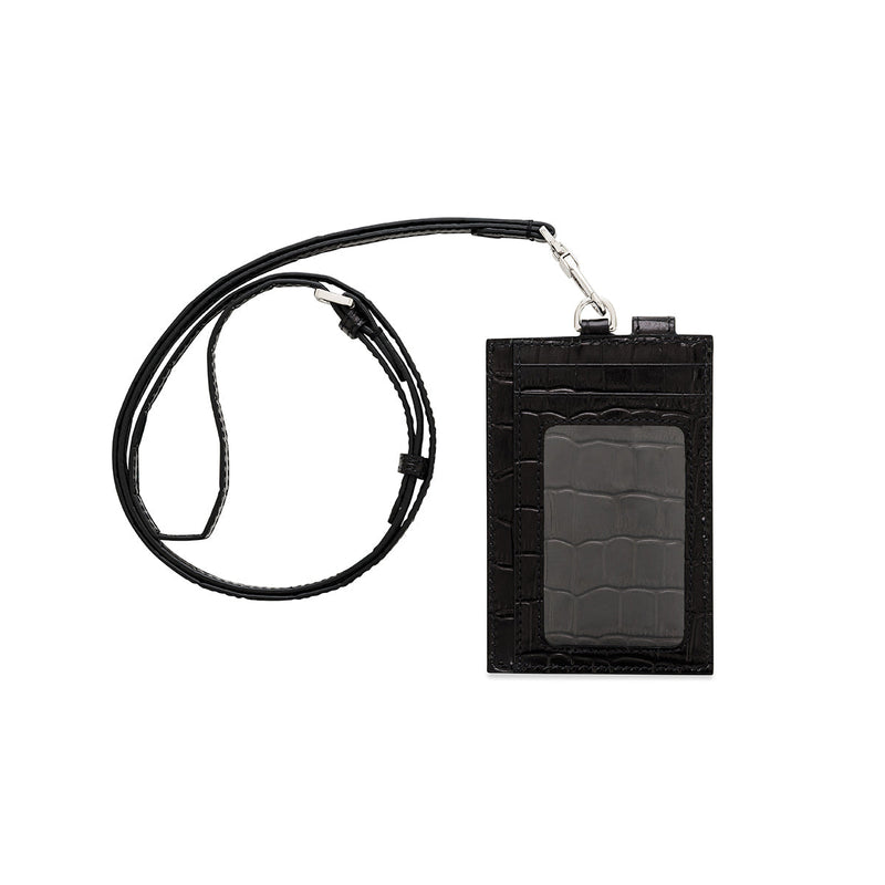 ID Card Holder in Black