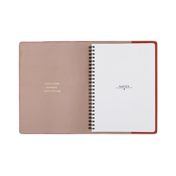 Gratitude Journal 2.0 Set in Coral & Sand